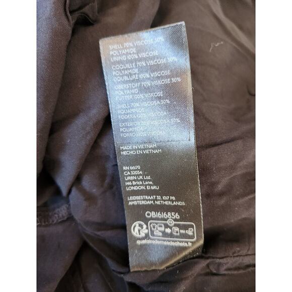 NWT Anthropologie The Somerset Mini Dress Velvet Edition Size XXS Blue 9B409 - Picture 9 of 10